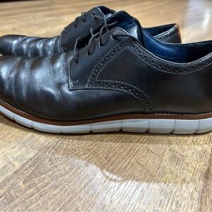 Johnston & Murphy Holden Oxford Men's Black Leather Shoes